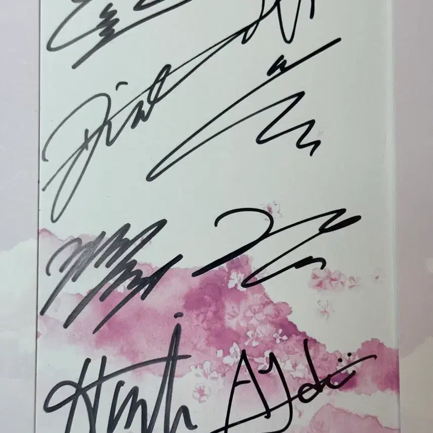 이펙스 EPEX 친필 싸인앨범