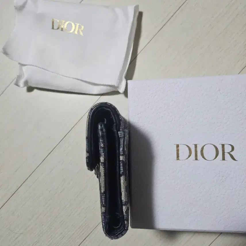 [BUNJANG] Dior Oblique Saddle Bi-fold Wallet / 디올 오블리크 새들 반지갑