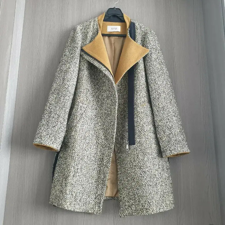 [BUNJANG] SJ Mandala Tweed Jacket / SJ SJ 만다라 배색 카라  트위드 자켓