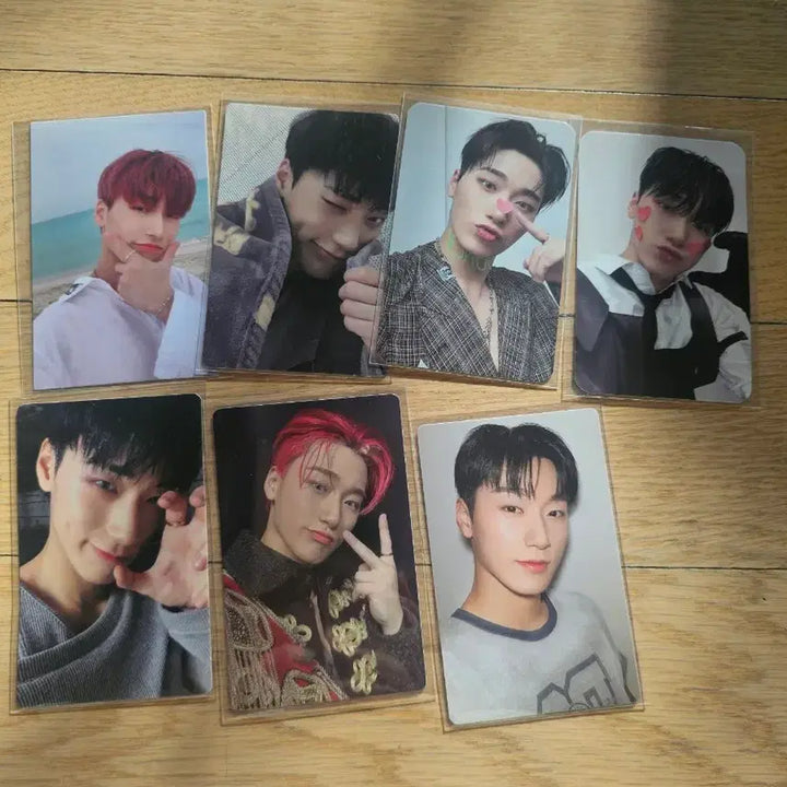 에이티즈 산 포토카드 일괄