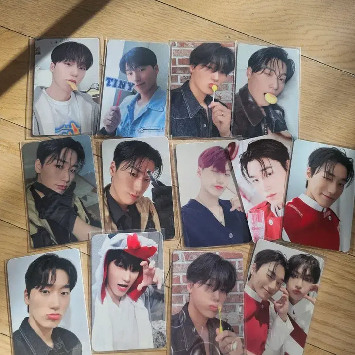 에이티즈 산 포토카드 일괄