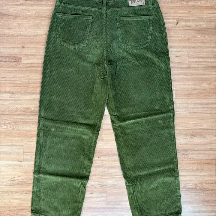 [BUNJANG] Stussy Corduroy Big Ol' Jean Olive Pants / [34] 스투시 코듀로이 빅 올 진 올리브