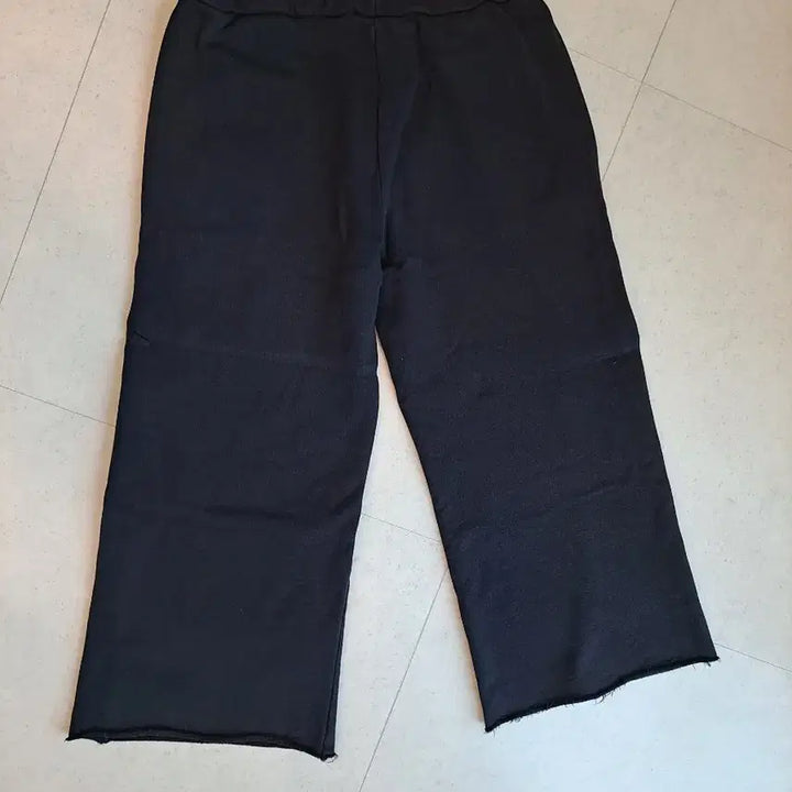 [BUNJANG] MSGM Black Wide Training Pants / MSGM 블랙 와이드 트레이닝 팬츠