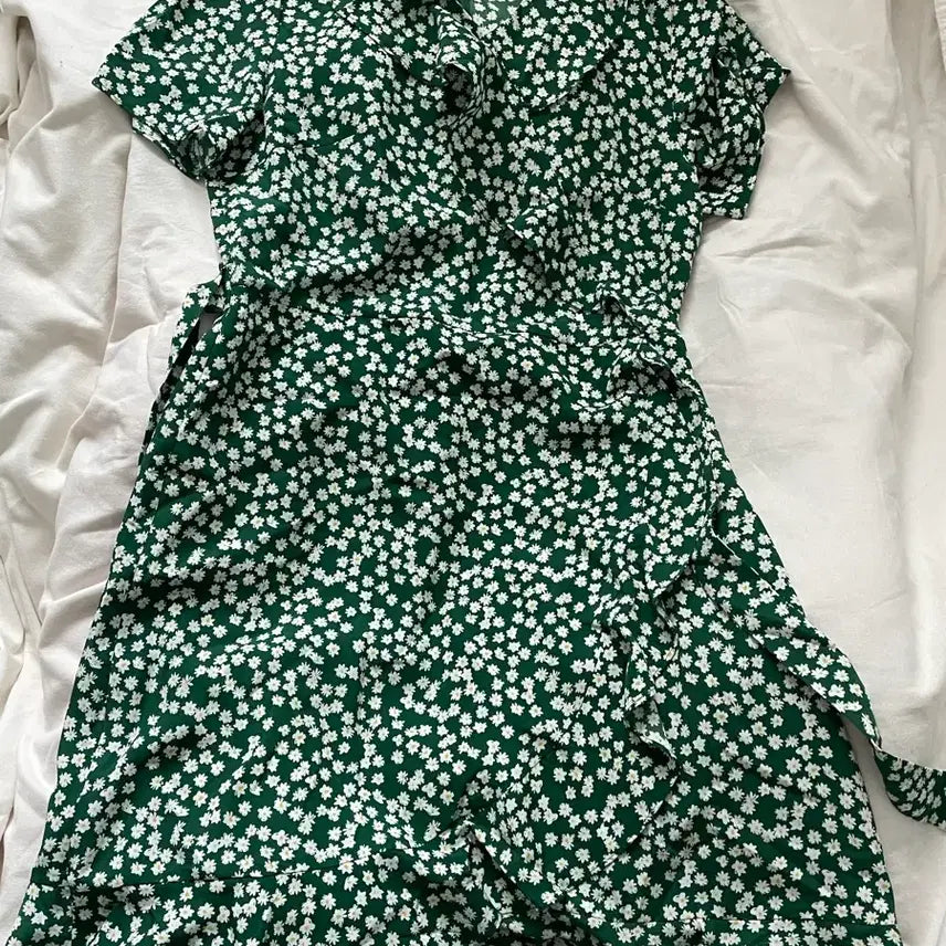 [SOLD OUT] 리스트 원피스 그린 55