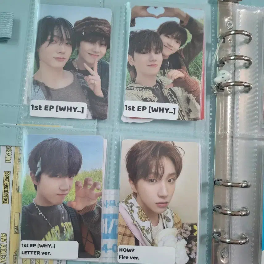 바인더와 보넥도 포토카드 팝니다