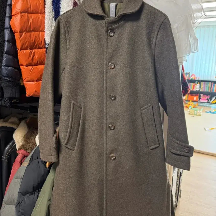 [BUNJANG] Eastlog Military A-Line Coat M / 언어펙티드 이스트로그 밀리터리 A라인 코트 M
