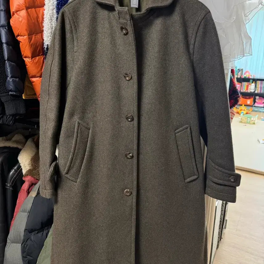 [BUNJANG] Eastlog Military A-Line Coat M / 언어펙티드 이스트로그 밀리터리 A라인 코트 M