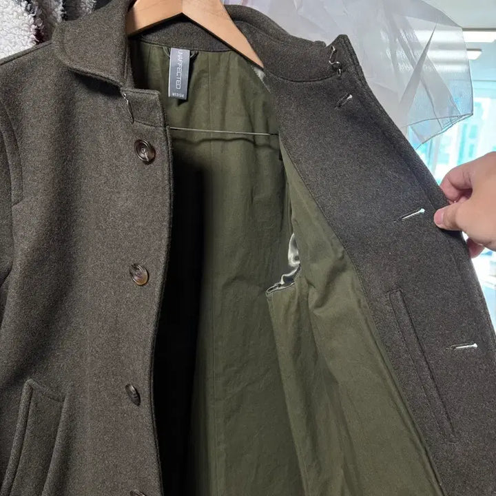 [BUNJANG] Eastlog Military A-Line Coat M / 언어펙티드 이스트로그 밀리터리 A라인 코트 M