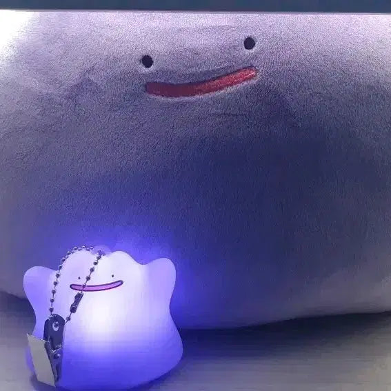 [BUNJANG] MetaMong Light Keyring & Eco Bag / 메타몽 불빛 키링, 메타몽 뽀글이 에코백 새제품