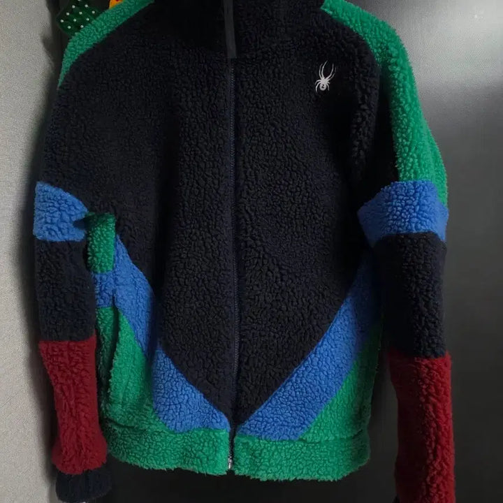 [BUNJANG] Spider Fleece Puff Jumper Women's Size S / 스파이더 플리스 뽀글이 점퍼 여자S