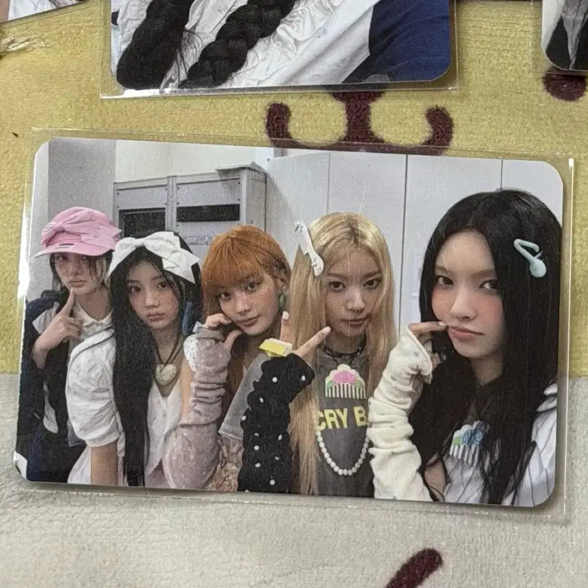 아일릿 GS25 단독 특전 포토카드 포카 2종 일괄 민주 단체