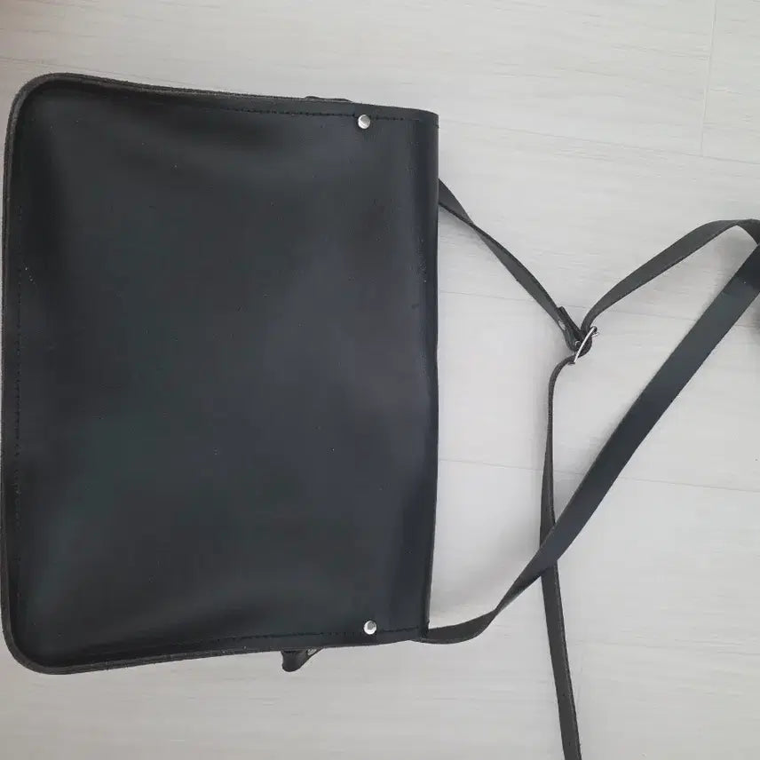 [BUNJANG] JACHEL Leather Shoulder Bag Black / 자첼 레더백 가죽  숄더백 블랙 검정