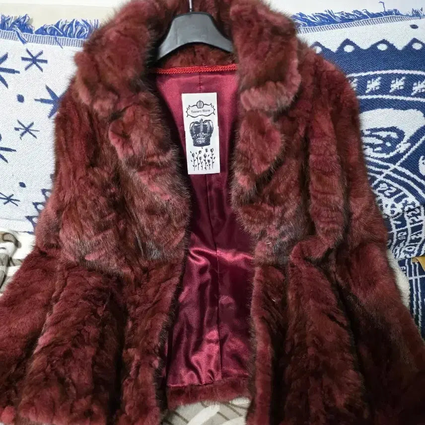 [BUNJANG] TanneryHouse Red Mink Coat / TanneryHouse 레드 밍크코트