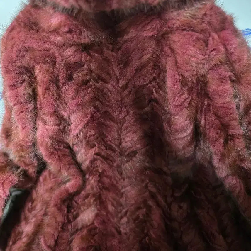[BUNJANG] TanneryHouse Red Mink Coat / TanneryHouse 레드 밍크코트