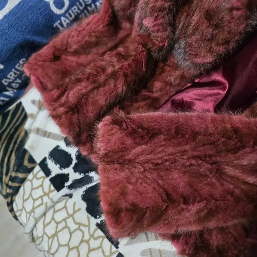 [BUNJANG] TanneryHouse Red Mink Coat / TanneryHouse 레드 밍크코트