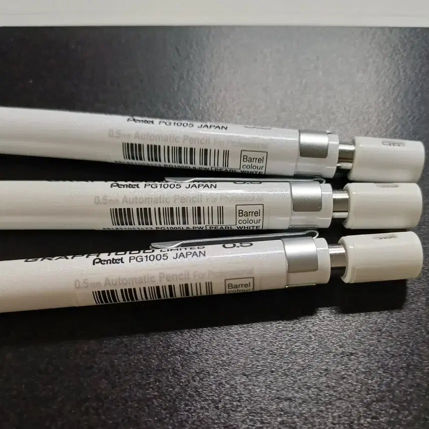 [BUNJANG] Pentel Graph 1000 Limited 8 Pearl White Mechanical Pencil / 펜텔 그래프1000 리미티드8 펄화이트