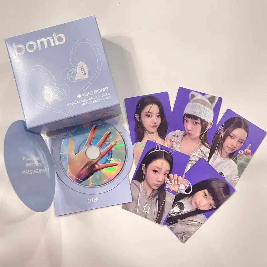 [새상품] 아일릿 인이어 미니앨범 3집 bomb (포카/CD/가사지)