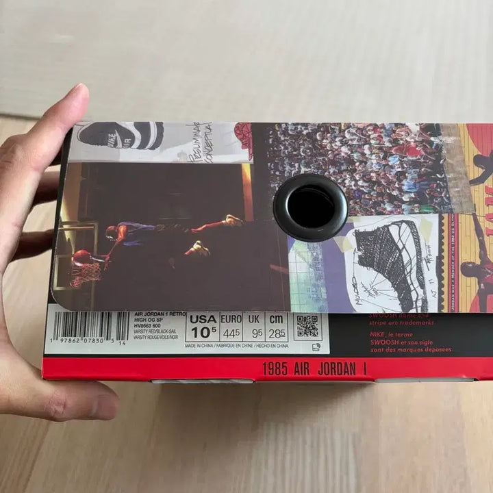 [BUNJANG] Union Jordan 1 Chicago Shadow 285 / 유니온 조던 1 시카고 쉐도우 285