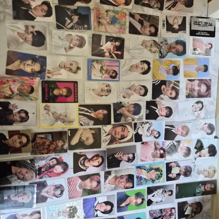 에이티즈 세븐틴 엔시티 일괄판매 글참고 포카 증사 스티커 시그