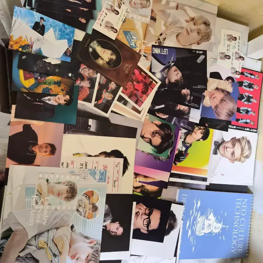 에이티즈 세븐틴 엔시티 일괄판매 글참고 포카 증사 스티커 시그