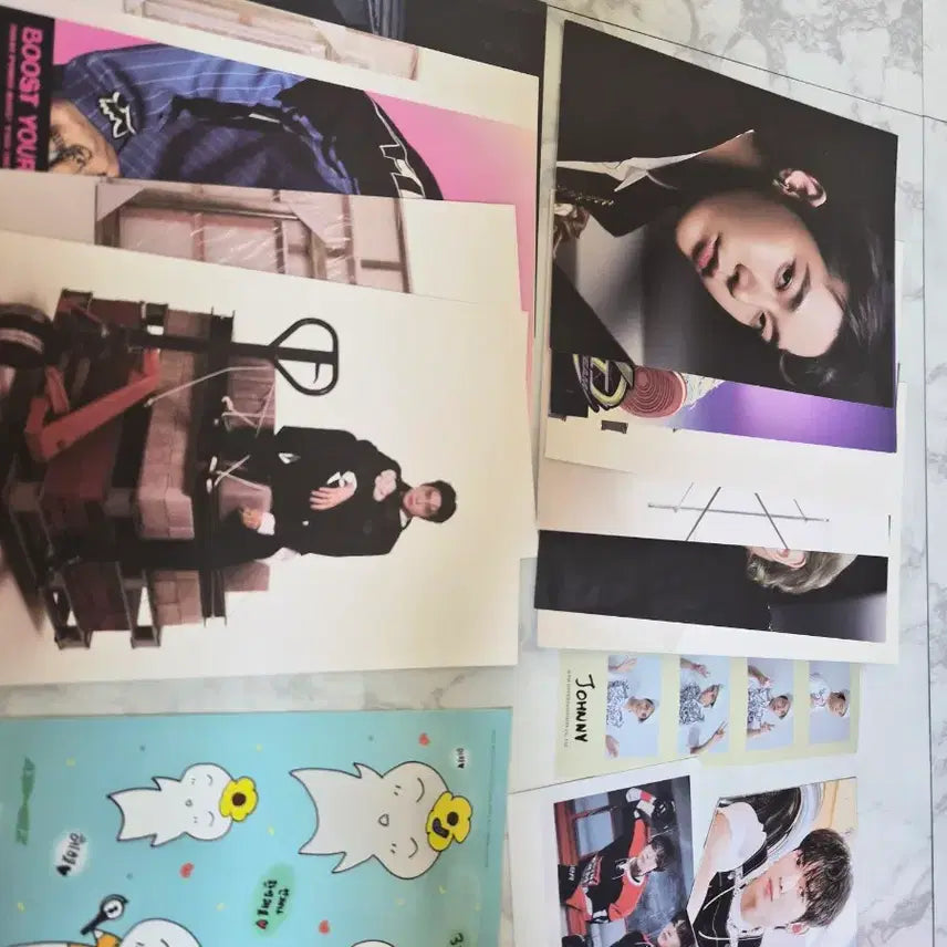 에이티즈 세븐틴 엔시티 일괄판매 글참고 포카 증사 스티커 시그