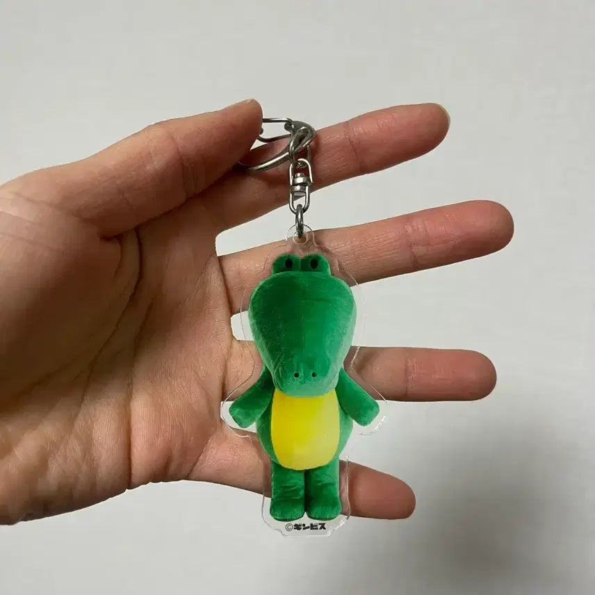 [BUNJANG] Tabe-Kodomo Acrylic Crocodile Keyring / 타베코도부츠 악어 인형 아크릴 키링