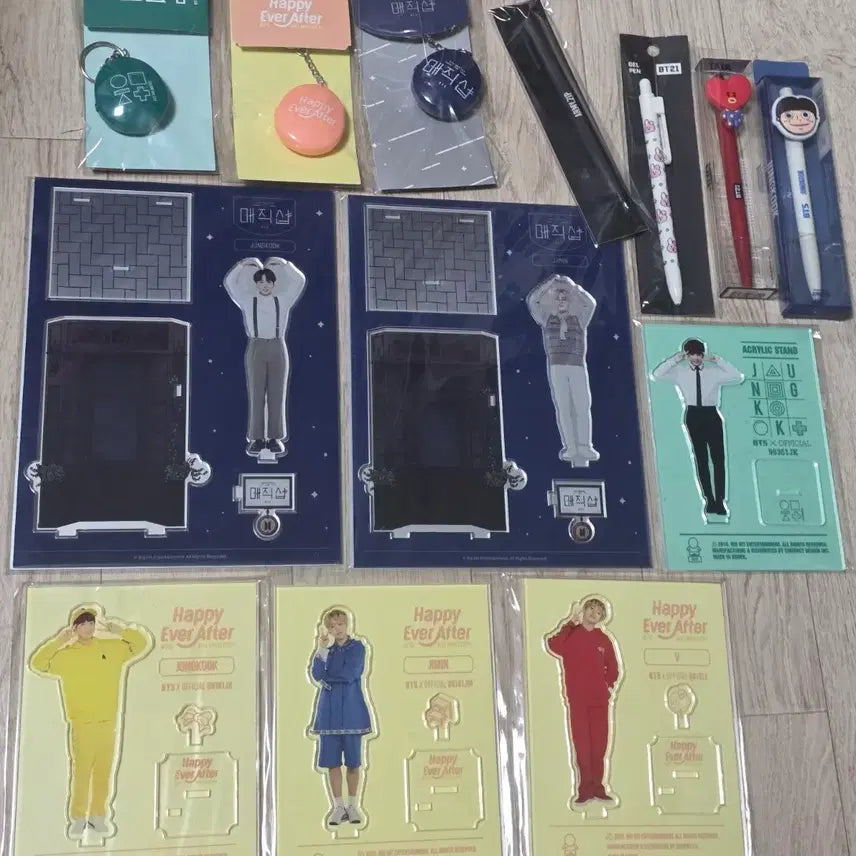일괄) BTS 머스터 / 매직샵 (아크릴 스탠드/보이스키링)
