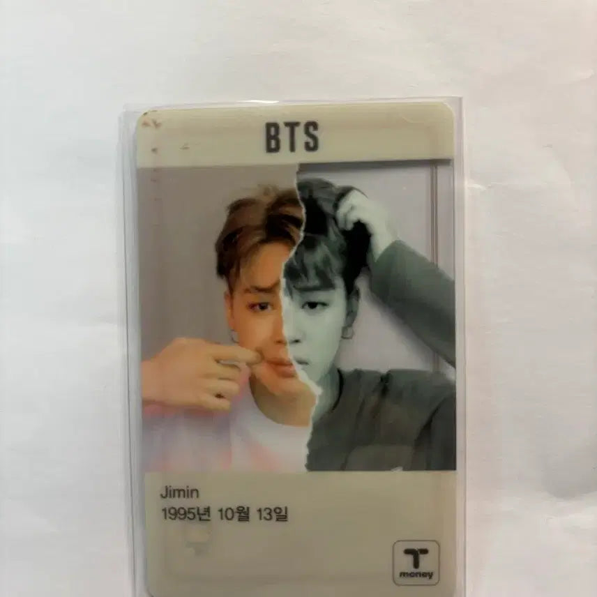 BTS 지민, 제이홉 티머니 교통카드 미개봉