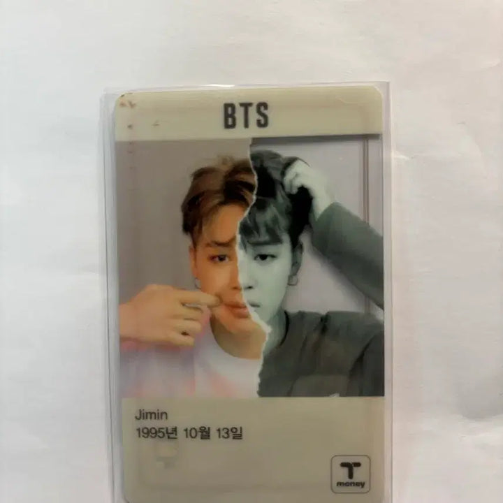 BTS 지민, 제이홉 티머니 교통카드 미개봉