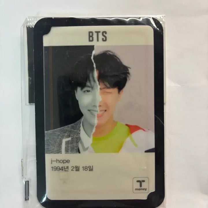 BTS 지민, 제이홉 티머니 교통카드 미개봉