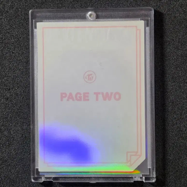 트와이스 사나 친필 싸인 포토카드