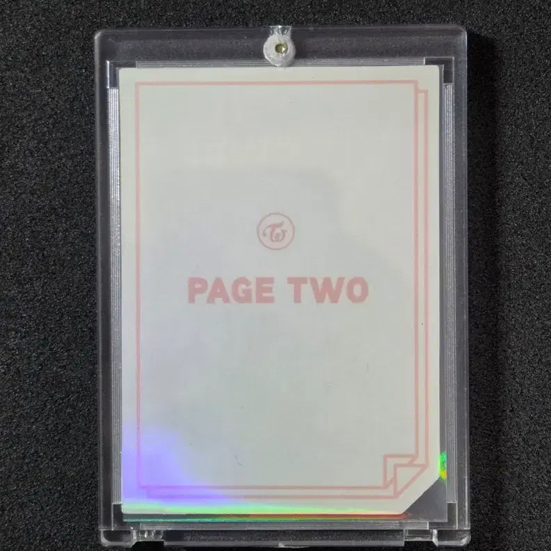 트와이스 쯔위 친필 싸인 포토카드