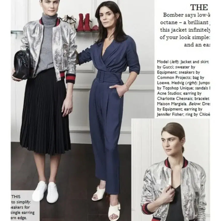 [BUNJANG] Gucci Leather Jacket (Silver) / 구찌 메탈실버 양가죽자켓 새상품급 팝니다!! 너무 예쁜 아이템!