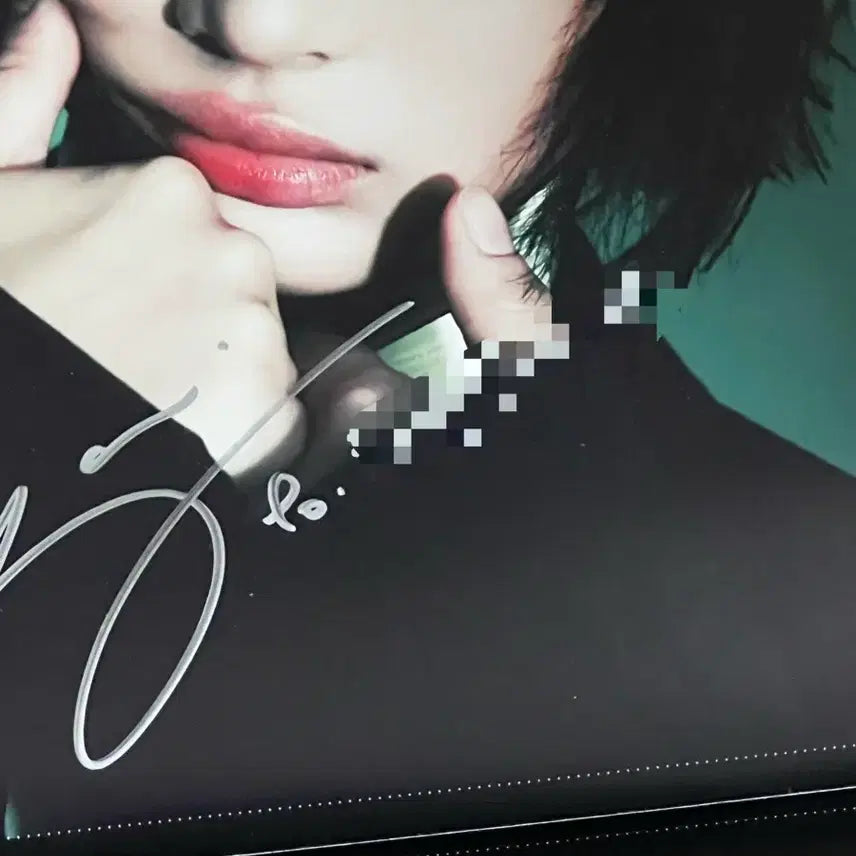 뉴진스 민지 친필 싸인 포카