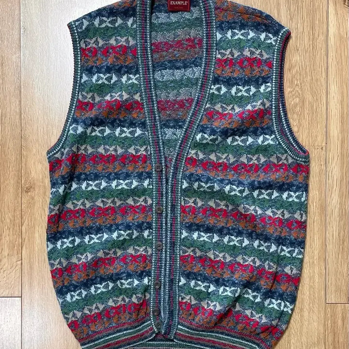 [SOLD OUT] 택포) Made Italy 미쏘니 패턴 니트 베스트 조끼