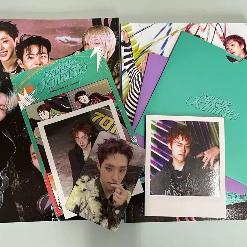 피원하모니 때깔 개봉 앨범 포카 폴라