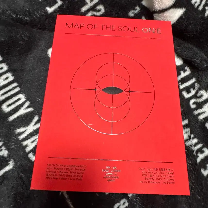 방탄소년단 맵오브더소울 ONE DVD