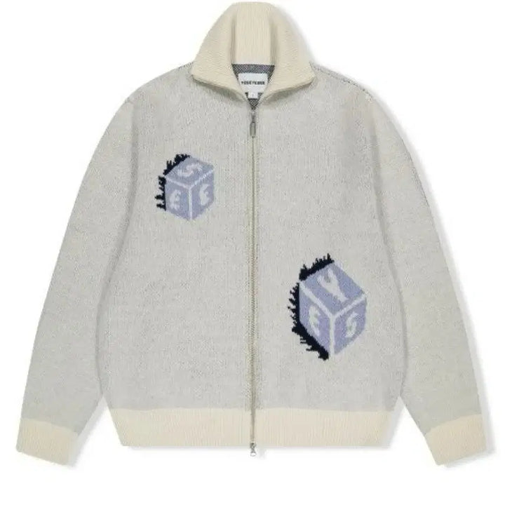 [BUNJANG] YesEyeSee Dice Full Zip-up / 예스아이씨 다이스 풀집업