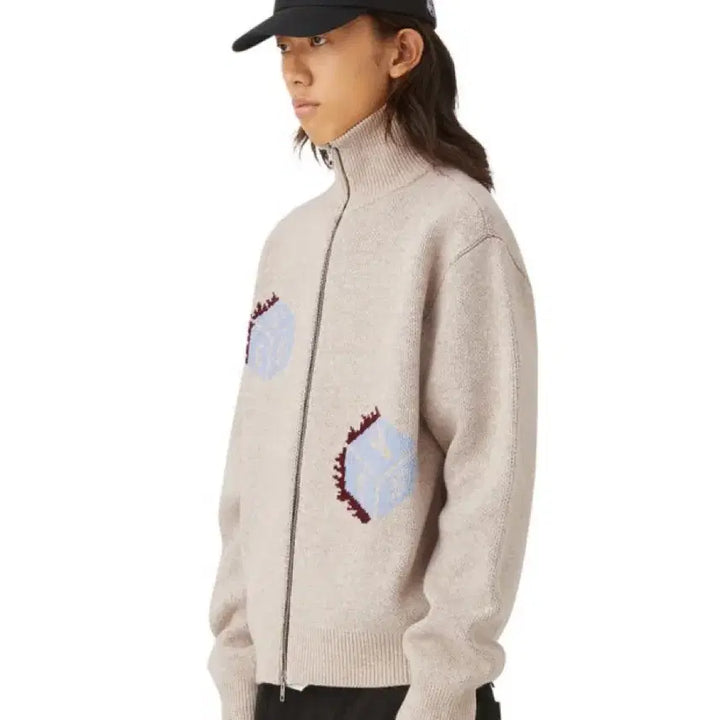 [BUNJANG] YesEyeSee Dice Full Zip-up / 예스아이씨 다이스 풀집업