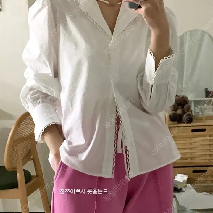 [BUNJANG] My Binn Londe Blouse / 마이빈 론드 블라우스