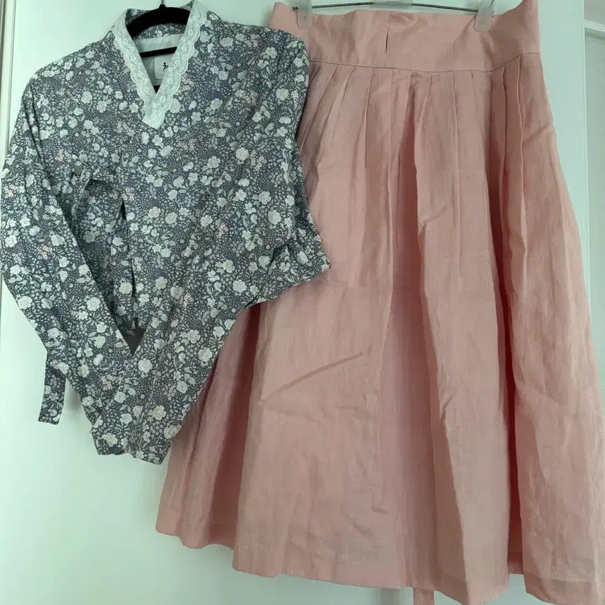 [BUNJANG] Chima Jeogori Floral Life Hanbok Set / 치마저고리 플라워 생활한복