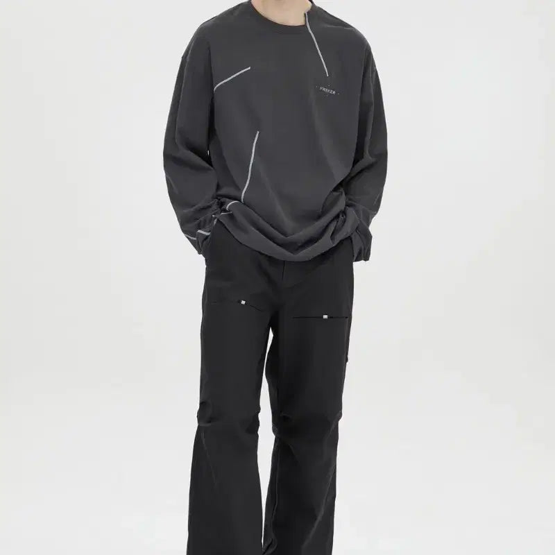 [BUNJANG] Freaker Front Tape Pocket Pants / (재입고)프리커 프론트 테이프 포켓 팬츠 새제품