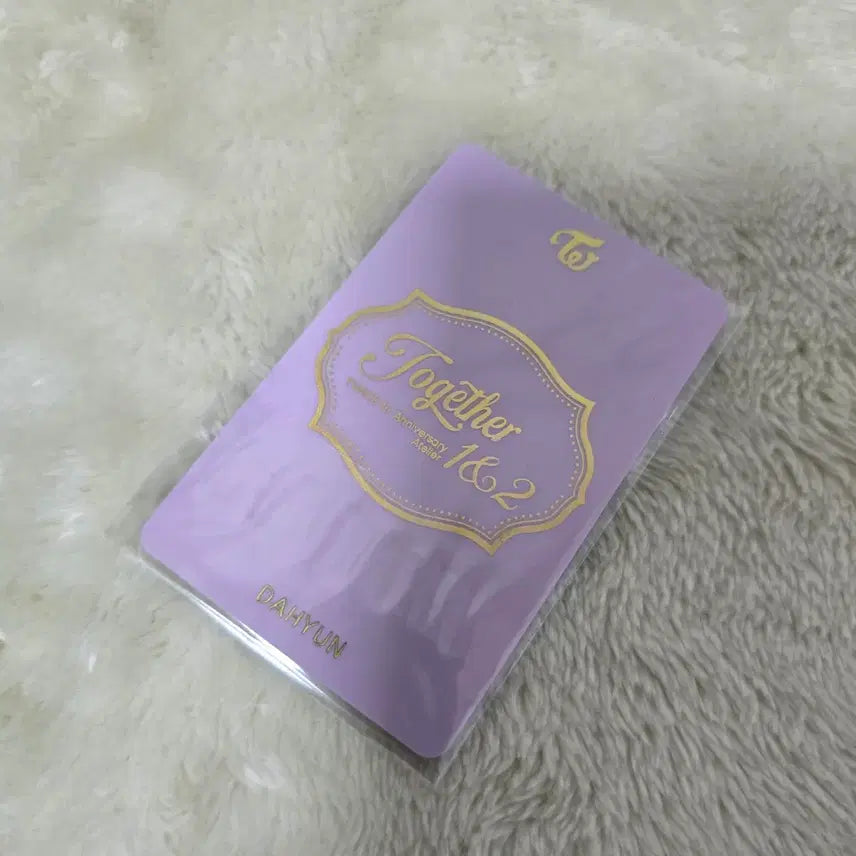 Twice 팝업 럭드 Together 1&2 pop up luckdraw