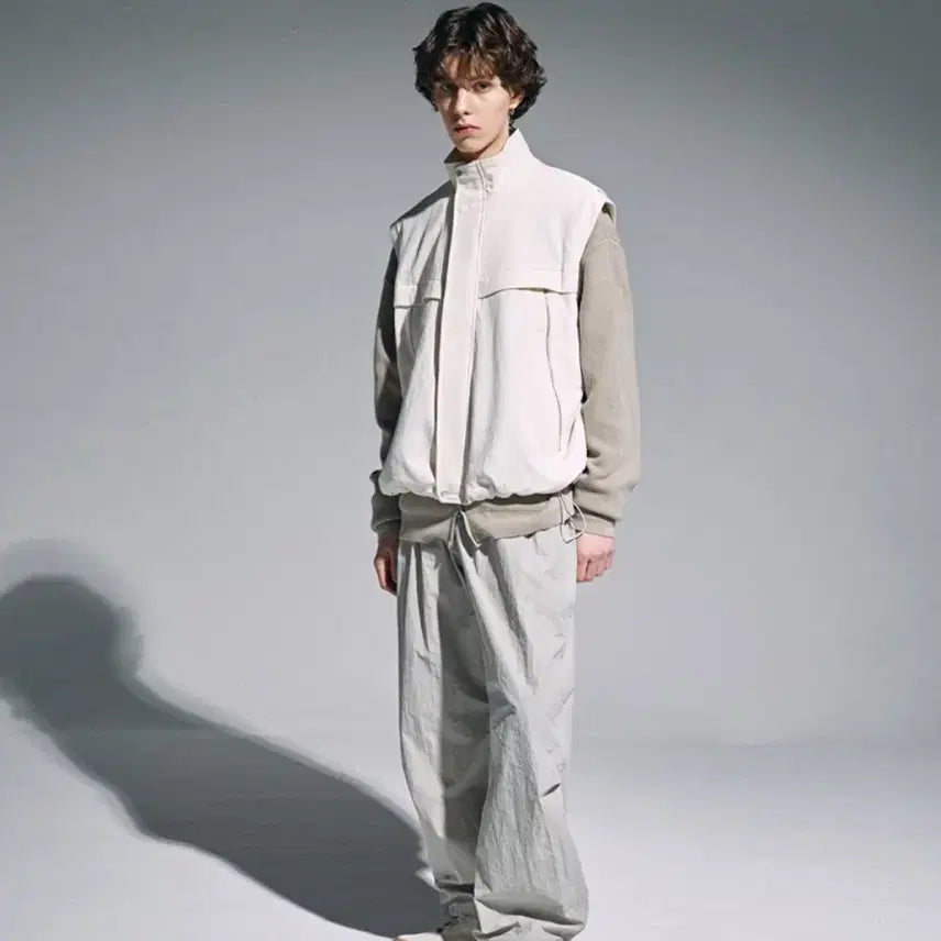 [BUNJANG] NOUN Detachable Volume Jumper Jacket (Oatmeal) / [품절]노운 디테쳐블 볼륨 점퍼 자켓(오트밀/1사이즈)인템포무드시즈쿠어