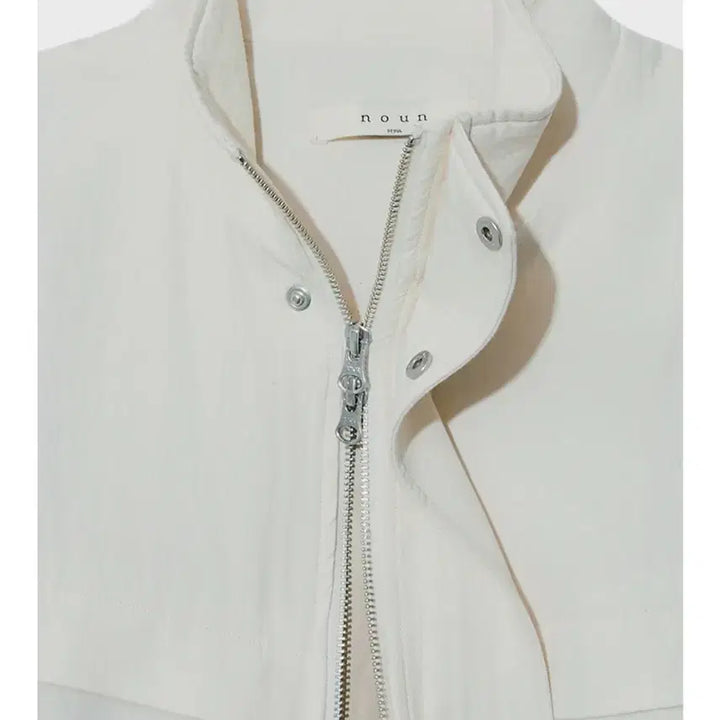 [BUNJANG] NOUN Detachable Volume Jumper Jacket (Oatmeal) / [품절]노운 디테쳐블 볼륨 점퍼 자켓(오트밀/1사이즈)인템포무드시즈쿠어