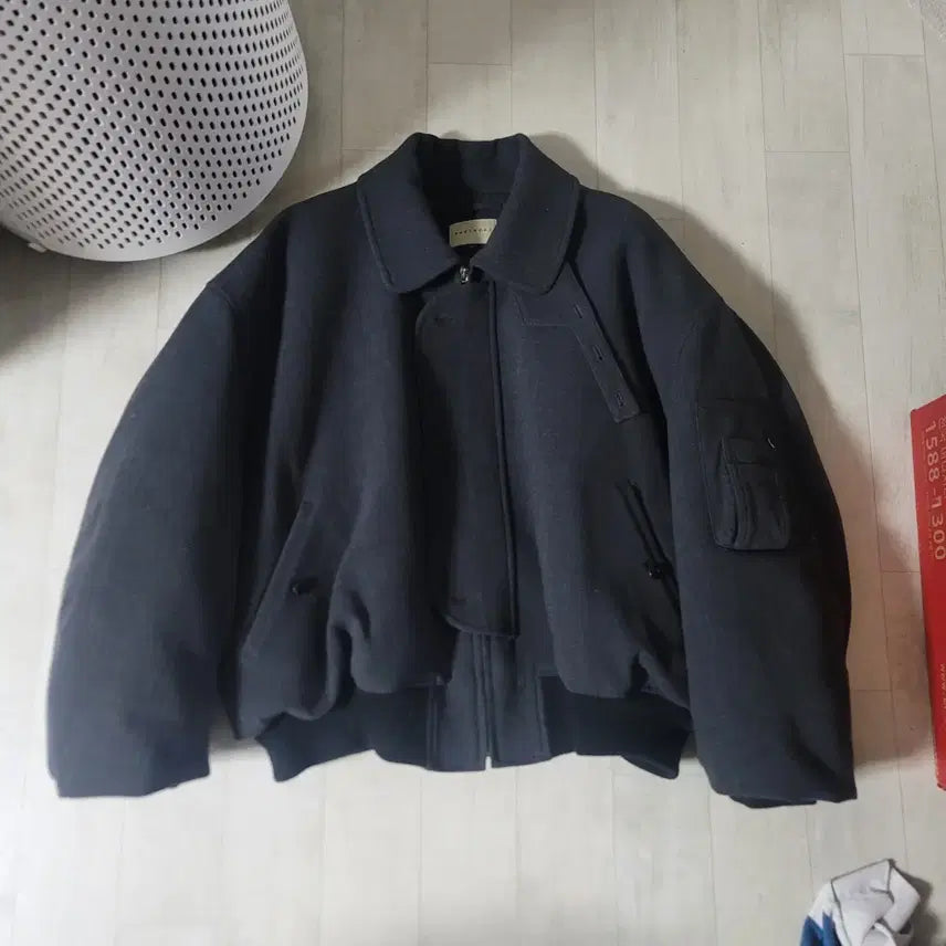 [BUNJANG] 202 Round Collar Padding 1 Size / 비긴202 라운드 카라 패딩 1사이즈