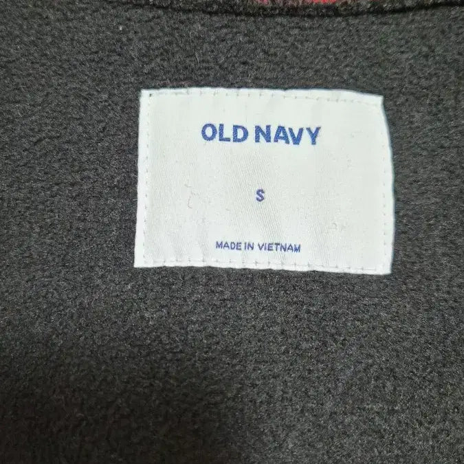 [BUNJANG] Old Navy Red Black Plaid Fleece Jacket (Size S) / 올드네이비 레드 블랙 체크 뽀글이 플리스 자켓