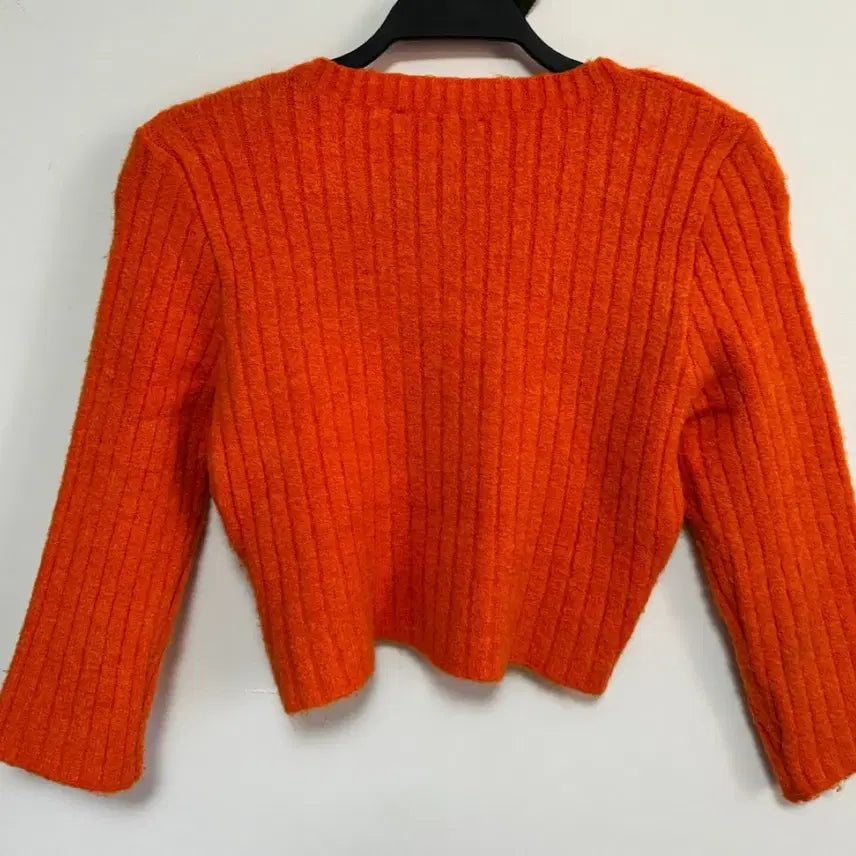 [BUNJANG] Zara Orange Knit M / 자라 오렌지 니트 M