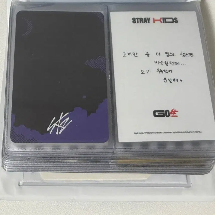 스트레이키즈 리노 포토카드 2장 포카