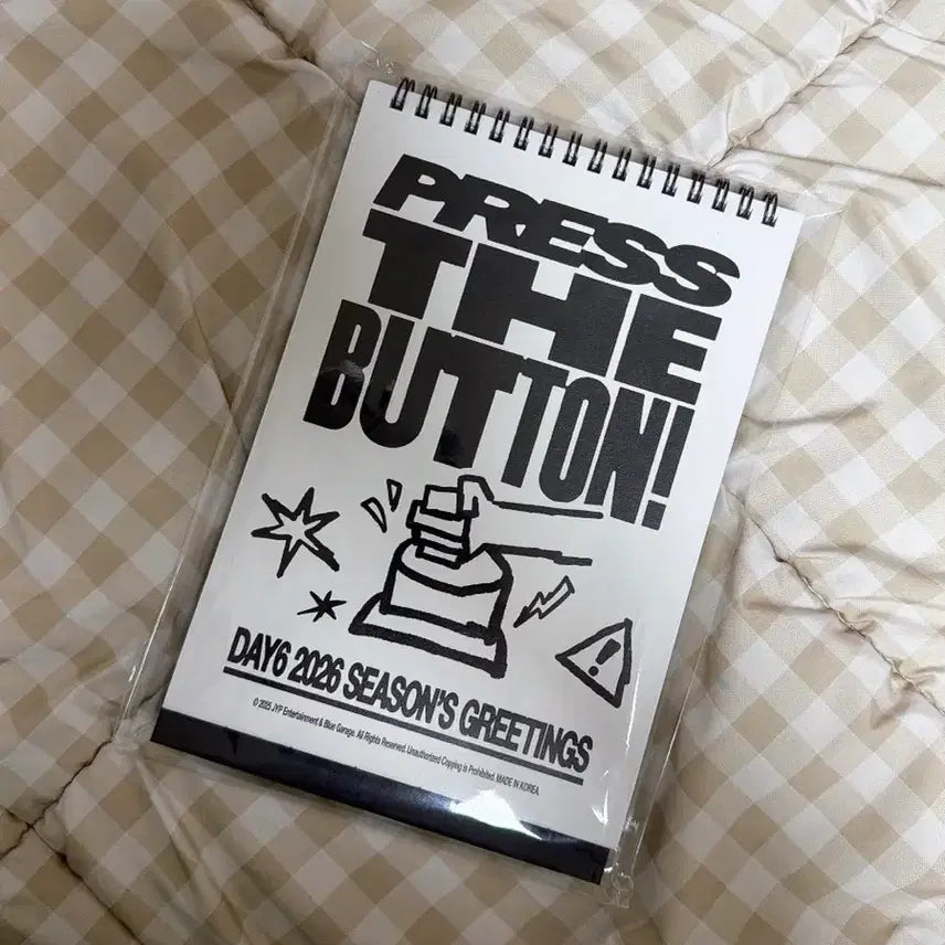 데이식스 시그 미개봉 캘린더, 탁상달력